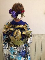 アンジュ(ange)&nbsp;〔ange maco〕振袖×ショートボブ