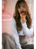 マーリャヘアー(mallia hair)&nbsp;シースルーバングうるつやロンググレージュ