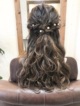 ヘアーサロン リベット(hair salon Libett) 【☆】ハーフアップヘアアレンジ・ヘアセット[加古川/加古川駅]