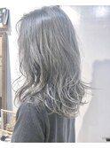 【Marl】ブルージュカラーの外国人風セミディ♪