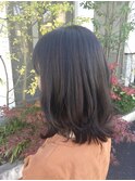 LA PENSEE BRUN  /ローライト 外ハネボブ ロブ