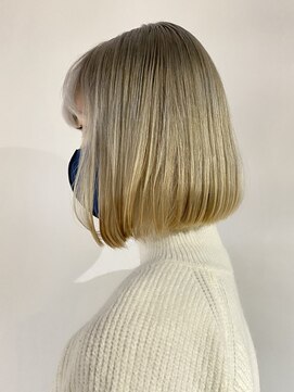 スティードトーキョー(Steed Tokyo) ash blond × bob