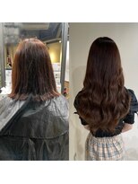 ビーヘアサロン(Beee hair salon) シールエクステ60枚(本)/安部郁美