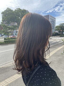 ウルビー(ulbee) マイルドグレーカラー＋レイヤースタイル