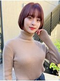 30代40代50代◎大人ナチュラルレイヤーショートボブ 表参道 橋本