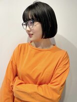 レトン 銀座(leton)&nbsp;ボブルフ/ショコラベージュ/カール/艶ボルドー［銀座］