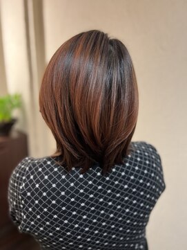 クレール ヘアアンドスパ(CLAIR Hair&Spa) 大人ウルフスタイル