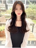 韓国ヘア 小顔ヘア エギョモリ 伸ばしかけヘア 簡単スタイリング
