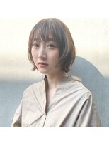 ブラン(Le BLANC)&nbsp;【石崎 枝里】簡単スタイリング外ハネボブ