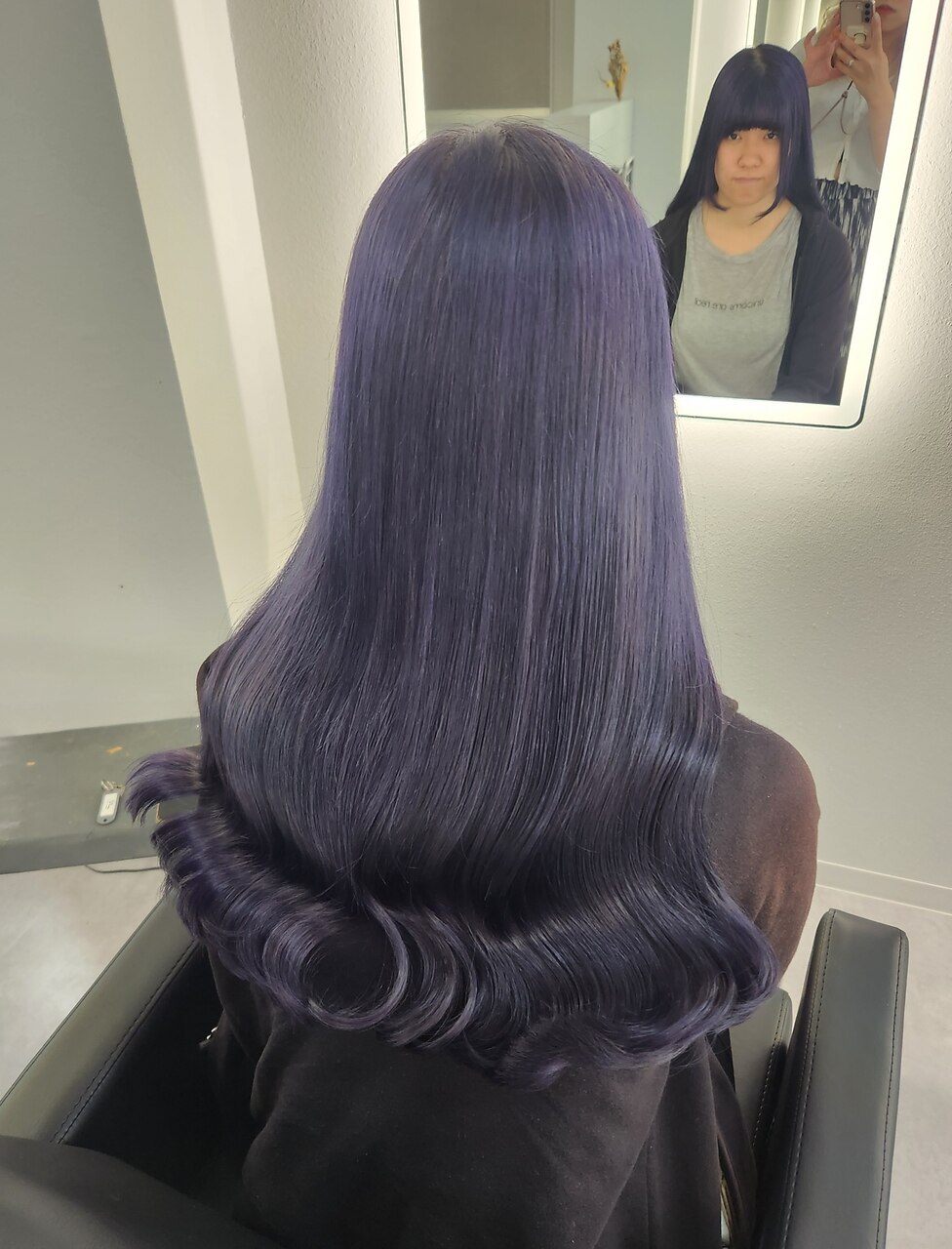 ダークラベンダー/ダブルカラー/ケアブリーチ☆suzu☆：L184523892
