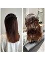 パトゥ 京都四条烏丸(patou) 髪の毛に優しいストレートもできるのでご相談ください◎