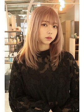 シーム(SEAM) ハイトーンピンクとミディアムレイヤー