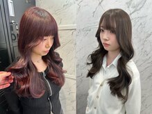 【リアルなお客様】人気no.1"韓国カット＋透明感カラー＋システムトリートメント"【横浜/横浜駅/韓国】