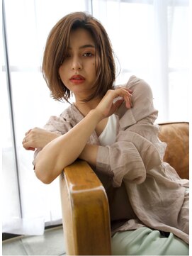 ジエクト ヴィシア(The Ect VIXIA) 必ず似合う鉄板ボブ!ひし型ナチュラルレイヤーボブ