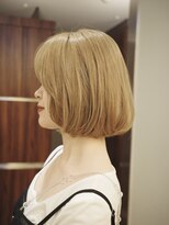 ◆内巻きボブ前上がりボブ美髪ワンカールセミディシアーカラー
