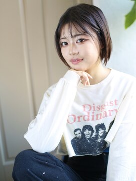 バース(BIRTH) 天神【BIRTH】ワンレンボブ前髪あり小顔ネビージュ　3