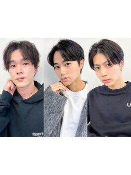 【限定クーポン多数掲載】オンでもオフでもオシャレにキマるスタイルが得意！メンズ特化の美容師も在籍★