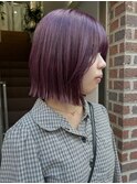 切りっぱなしボブ長めボブナチュラルボブ結べるボブ前下がりボブ