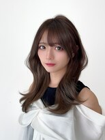 韓国ヘア/チュラルくびれへア/くびれ巻き/レイヤーカット