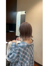 フレックス(FREEX) 外はねボブ、ミルクティベージュ