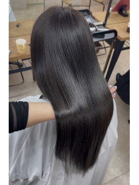 キイ ギンザ(k.e.y GINZA) 水素トリートメント/透明感のあるオリーブグレージュ