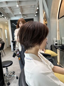 ロンドエニカ 大宮(Lond enika) ショート/ハイライトカラー/白髪/白髪ぼかし/くびれヘア/大宮