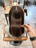 ラボヌールヘアーグレース 門前仲町店(La Bonheur hair grace)&nbsp;【grace三瓶】つやつやミディアム/レッドカラー