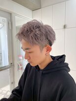 ヘアサロン ガリカ 表参道(hair salon Gallica) 【ハイトーンカラー】シルバーラベンダー×束感ショート