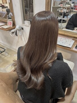 フォンド 津田沼(fond.) 黒髪/オリーブグレー/小顔/ココアベージュ/津田沼駅