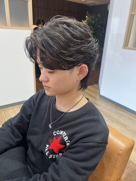 アンソメット 筑後店(UN SOMMET) フェザーパーマ　フェザーショート