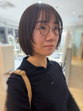 アトロ(Atoro) 顔まわりレイヤー/顔まわりレイヤーボブ/大人ボブ/ボブ/梅田