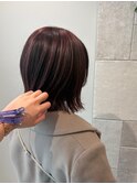 ピンク×ハイライト