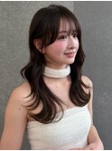 髪質改善/韓国レイヤーカット/韓国バング/シースルー前髪