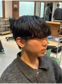 シャドウパーマ20%/メンズパーマ/波巻きパーマ