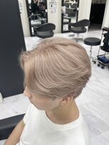 リード 渋谷店(REEED)&nbsp;《メンズブリーチカラー》ミルクティーベージュ