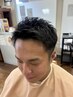 【学割U24】カット＋シェービング＋眉カット