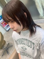 アローム(alom) 顔周りレイヤー×ショコラグレージュ