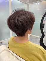 hanz.hair【ハンズヘアー】髪質改善/縮毛矯正/ハイライト/メテオカラー&nbsp;ショートレイヤーボブ