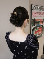 ニア(nir.) #ハイライト #パーティヘアアレンジ #編みおろし
