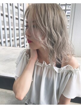 アンベリール 大名(Embellir) 傷まないRアールブリーチ＋カラー入れ放題＋カット