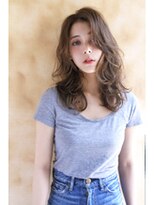 リル 塚口(LiL) 【LiL'】くびれカール斜めバングフィッシュボーン厚めバング