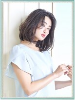 ノアエクレ 銀座(noah ecle)&nbsp;『noah parfait大島流』透明感◎アッシュベージュ外ハネロブ