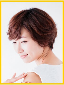 ヘアー リラックス 風香(HAIR RELAX) 少し明るめの白髪染め・グラデーションカット・レイヤーカット