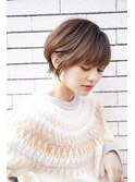 耳掛けショート 大人可愛い
