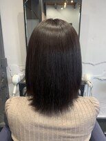 アルコイリスバイドールヘアー(ARCOIRIS by Dollhair)&nbsp;ショートマッシュ暖色系カラーぱっつんボブミニボブ髪質改善大阪