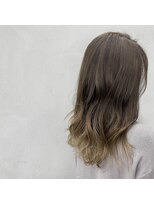 タグ(#tag)&nbsp;#ナチュラル裾カラー