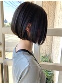 グラデーションボブスタイル