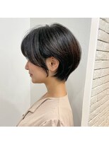 ショートボブ/大人巻き/ぷつっとボブ/ナチュラルモード/銀座駅