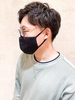 モリオ フロム ロンドン サッポロファクトリー店(morio FROM LONDON) 【morio】札幌メンズショート　ゆるふわウェーブ