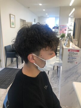 ルシード スタイル リコット(Lucido Style Ricotto) ツイストスパイラルパーマ/メンズパーマ/メンズカット